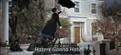 In the film, Mary Poppins controls the wind. In the book, it's vice versa.
