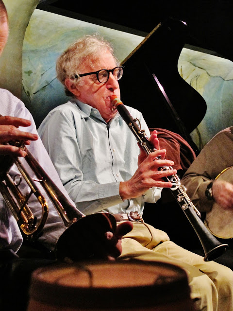 Allen, who said in Annie Hall that L.A.'s only "cultural advantage" over NYC is that "you can make a right hand turn on a red light," has a regular engagement playing Dixieland jazz at the Upper East Side's intimate Café Carlyle. It's tough to get in, but slip the doorman some cash and you might score a standing-room spot.