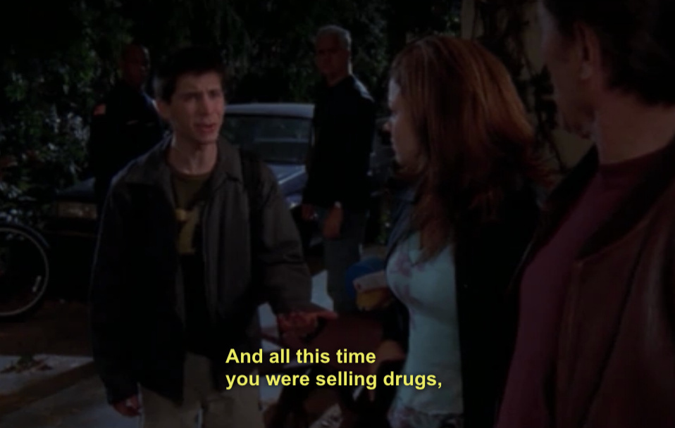 Just like your wife did, and your wife's DEA brother-in-law.