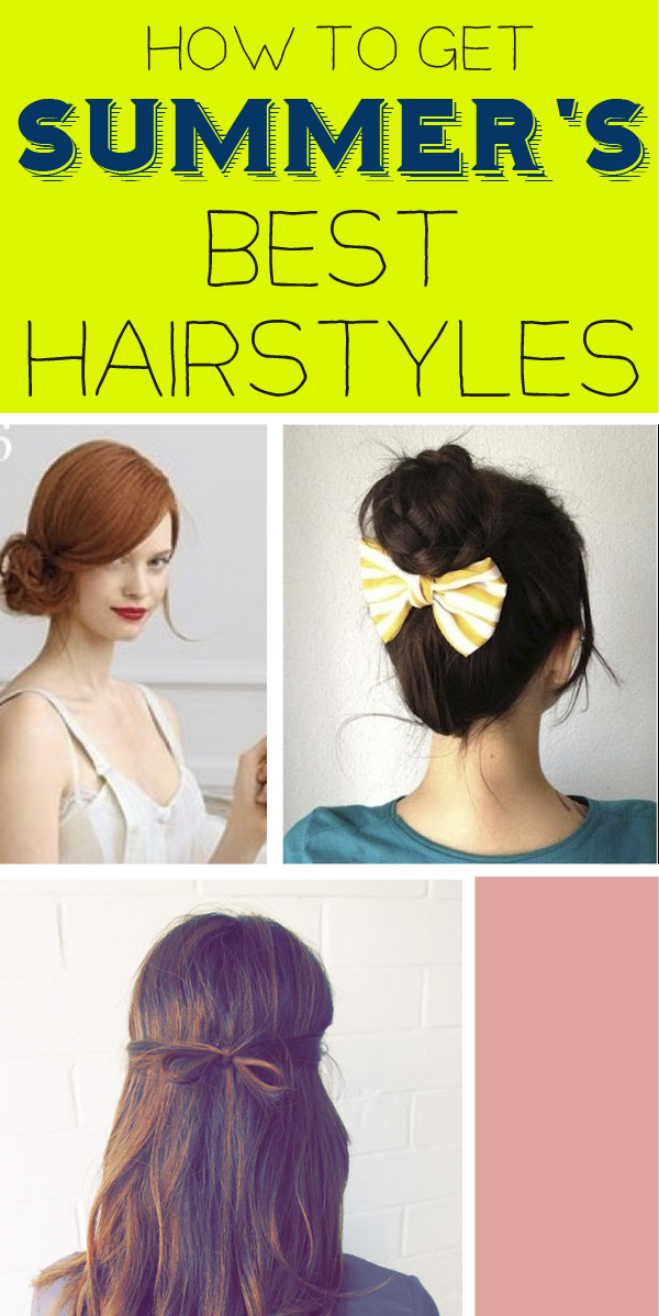 10 Easy Summer Hairstyles - Best Hairstyle Ideas for Summer 2018