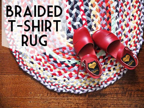 If you&#x27;re feeling ambitious and frugal, make your own out of old T-shirts.Instructions here.