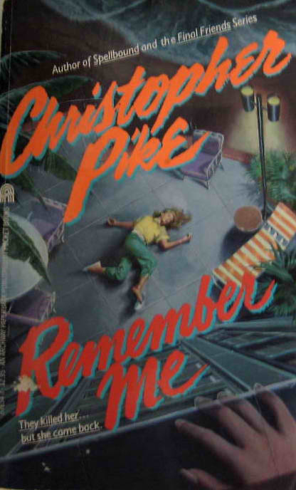 My personal favorite, I read the first book of this series at least 10 times. “Remember Me” plays on every teen’s secret fantasy of being dead and spying on your friends and family from the afterlife. Just me? Shari Cooper was not only young and pretty, she was dead and could fly. And she HAS TO FIND OUT WHO MURDERED HER BEFORE...well...I guess there isn’t really a timeline, but, like, soon.