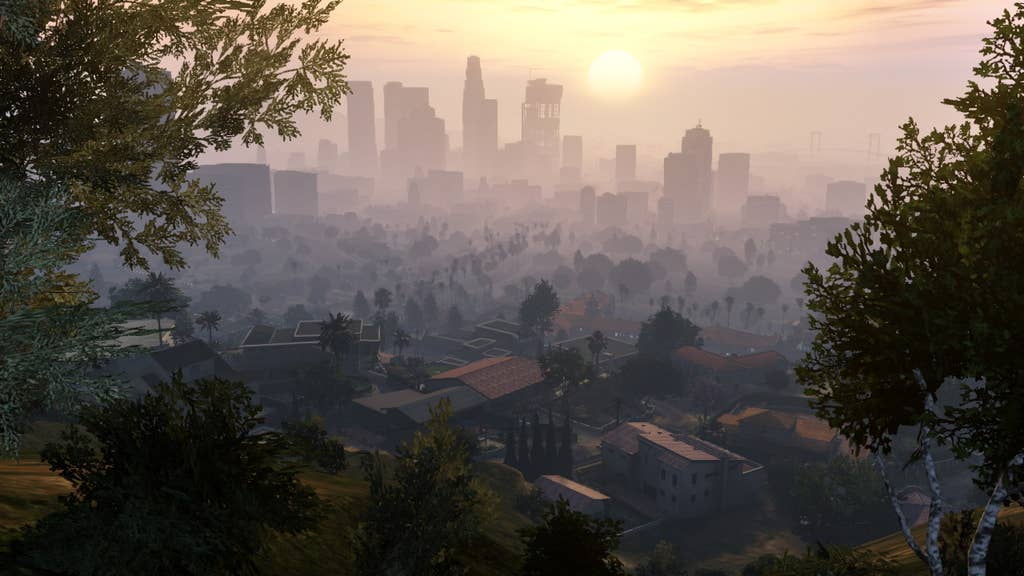 Grand Theft Auto 5: Los Santos landscape art – in pictures