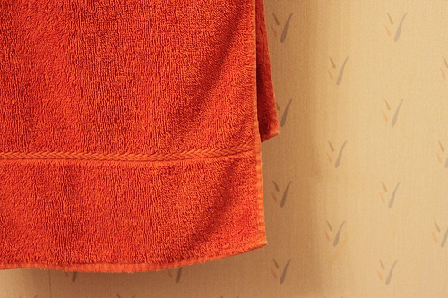 When it&#39;s hot out, hang a damp towel hung over an open window to cool down a stuffy dorm room.