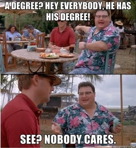 Let's face it, Degrees are a dime a dozen. With the amount of "Get Educated Quick" schemes advertised on television, radio, and internet; Steven offers a good old fashioned education from a fully accredited AACSB school.What's AACSB? It sounds pretty cool. Well, that's because it is. A selective accreditation that is only offered to the best schools, AACSB means that graduates will succeed in any venture set forth because of superior training and diversified education.What's that? Two minors? Hold the phone. Yes, he offers skills in both Business Law and Professional Sales. He even did so while holding two internships, a part time job, and a 3.0 GPA.Internships? How about two of them? Supplementing his sales skills and content writing, Steven has worked with the future of sports and one of the most advanced personal injury attorneys in the eastern half of the US.
