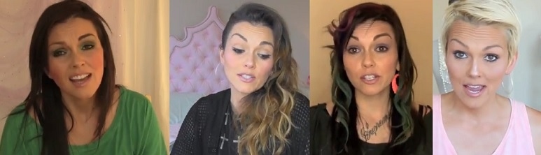 She's gone from her natural brunette long locks to ombre to chalk to a short bleach blonde. Through all these changes, she still manages to look like a rockstar.