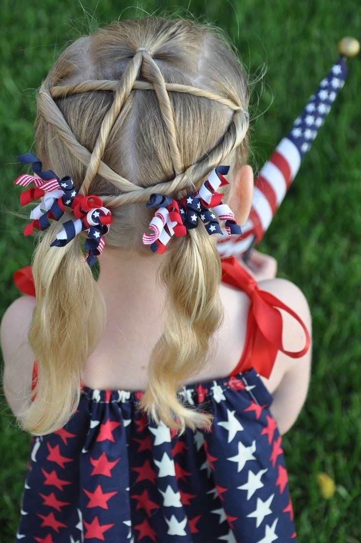 Buy Big Patriotic Flag 4th of July Boutique Girls Hair Bow Headband Online  at Beautiful Bows Boutique