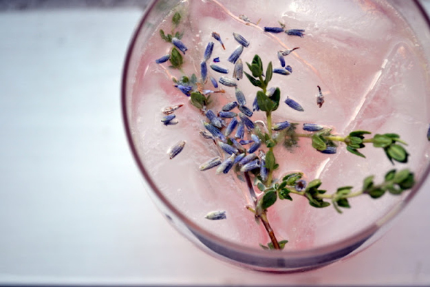 Lavender-Thyme Lemonade (Add Gin)