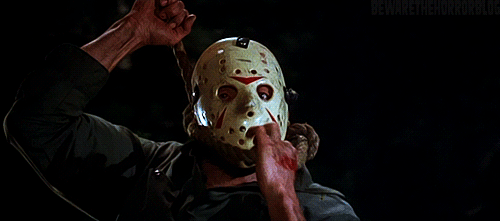 In the third entry into the series, Jason escapes to the nearby Higgins Haven, where, lucky for him, more vacationing teenagers are staying. It's at Higgins Haven that Jason embarks on another killing spree, discovers his hockey mask, and is ultimately cleaved with an axe to the dome. Two out of three ain't bad.