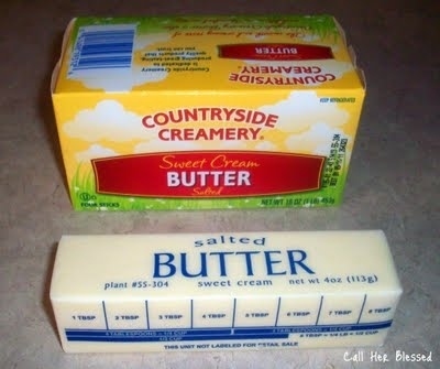 Double your butter by whipping it with equal parts water.