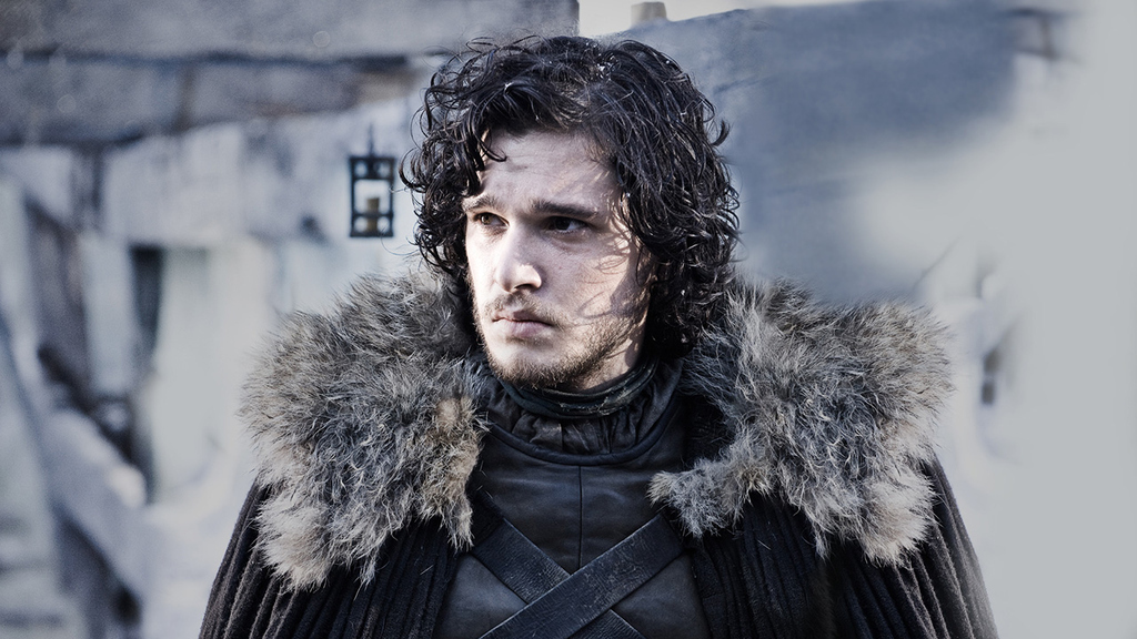 Bet you guys thought I forgot about Jon Snow, didn't you!? I didn't. Jon Snow is the show's flagship dark haired character. In a world overrun by blonde Lannisters, really blonde Targaryens, and really light brown haired Tyrells, Jon Snow bucks the trend. He's the brooding bass player of your dreams. He's like Mark Hoppus, but less cool (but still pretty cool).