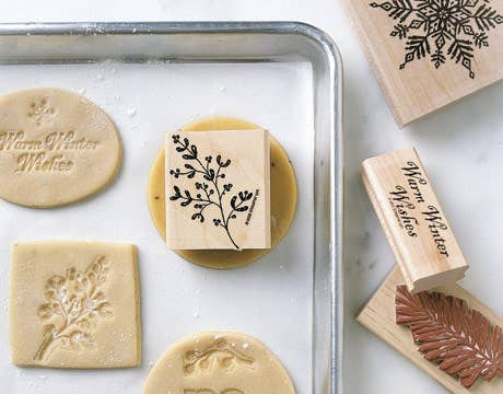 You'll look mad domestic. Be sure to use clean stamps, obvs.