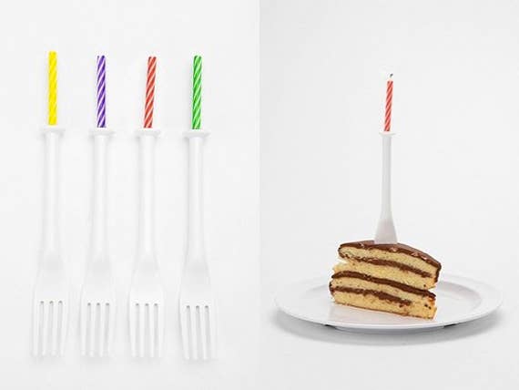 Because who wants to spend valuable time between the candle-blowing and the cake-destroying? Nobody I want to know.