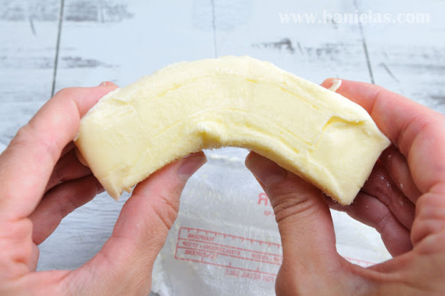 To make compound butter, first, make sure the butter is room temperature.