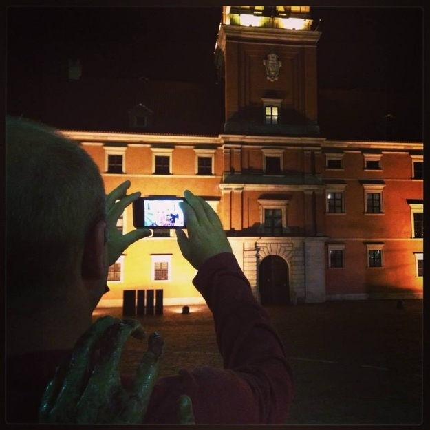 Tourist need to be on the lookout for Grabby. — in Warsaw, Warszawa, Poland.