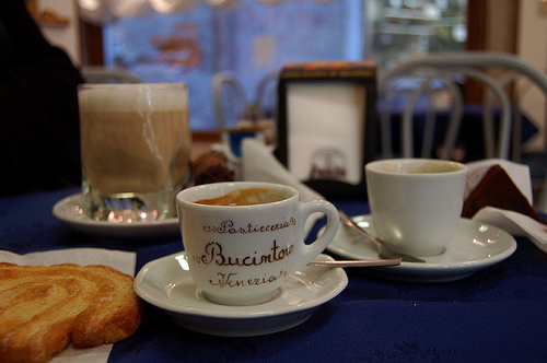 REAL TALK: When in Rome, do as the Romans do. Namely, resist the temptation to use made-up words like "grande" and "venti" when ordering coffee... unless you're in an actual Starbucks.MORE REAL TALK: If you're in Italy, you have no business being in a Starbucks. Also, if you want to get chased out of town by an angry mob, go ahead and ask where Sbarro is.