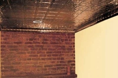 Ceilings can be dull. Think of the vast expanse of "blah" as a fifth wall that you can adorn with something other than Nickelback posters. How about an architectural showpiece of pressed metal, instead? See How to Hang a Tin Ceiling to learn how you can do it in a weekend.