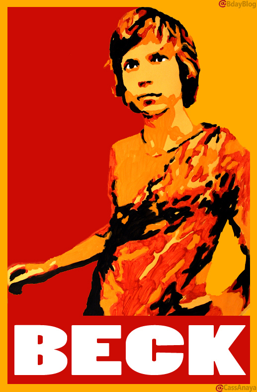 1970 Beck is the amazing genre breaking musician who successfully made lyrical experimental songs that are not garbage, which usually happens when you experiment lyrically.*Bek David Campbell is an American musician, singer-songwriter, multi-instrumentalist known by the stage name Beck*First earned wider public attention for his breakthrough single "Loser", a 1994 hit* “Sweet Sunshine”* “Devil’s Haircut* “Where it’s At”* “Rental Car”* “Black Tambourine”* “Que’ Onda Guero”* “Girl”* “E-Pro”