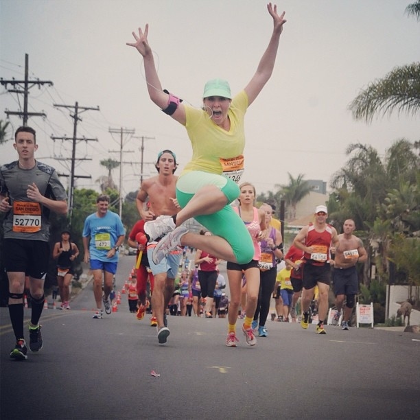 You'll look so cool to all your friends—they definitely don't run marathons.