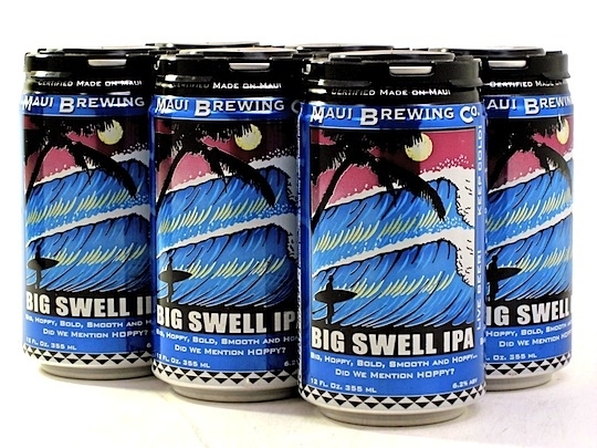 A Maui brewery sounds like the perfect setting for a sitcom. Or, you know, life. Since we can’t all pack up and move to the beach, we can stare into the undulating blue of this IPA beer can and hope we win a free trip to Hawaii sometime soon.
