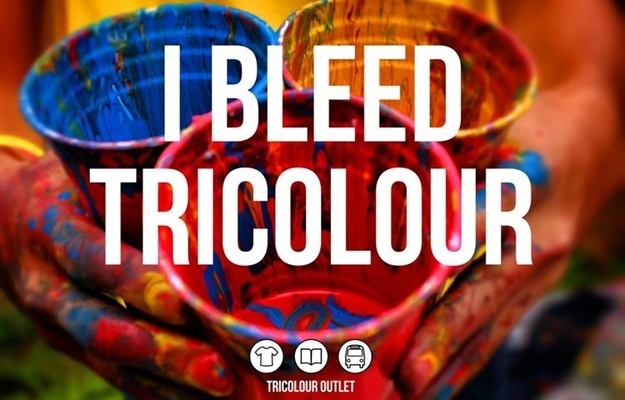 That's right. Normal humans have red blood cells. Here at Queen's, we have the additional yellow and blue blood cells. Mutant, and proud.