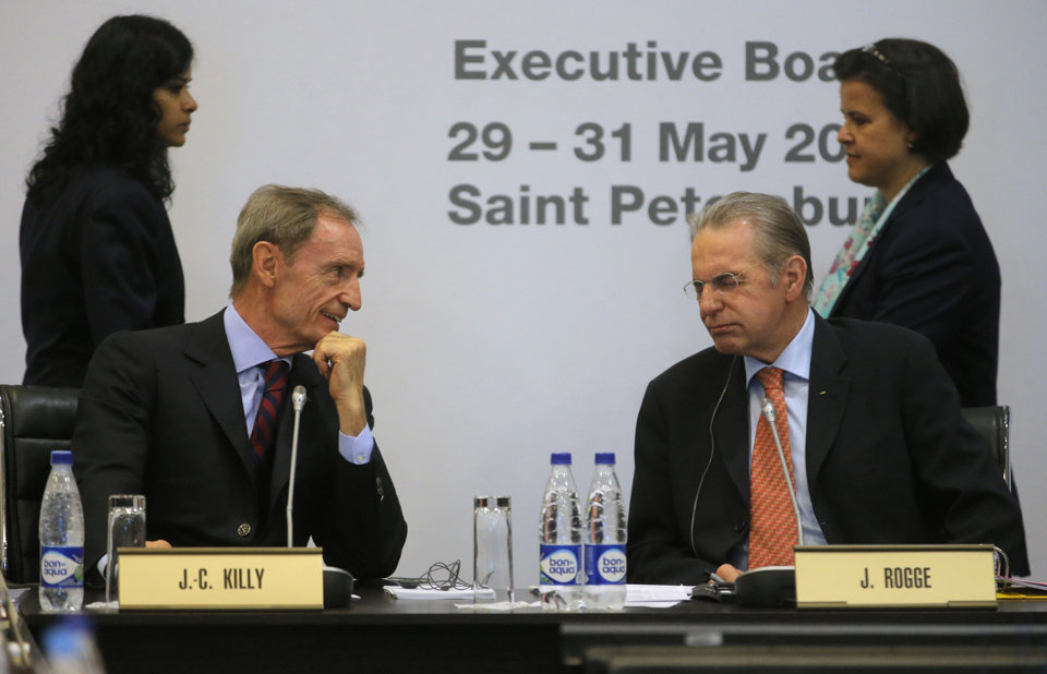 An Estimated $30bn has been stolen in a gross overbudget-scam. It has so far cost more than the previous 21 Winter Games combined, and not because it's going to be extravagant. The extra $30bn overbudget cost is going to businessmen close to Vladmir Putin. They have incentive to keep this Olympics running smoothly, despite protests and legislation, so it can make more money and cover their tracks. J.C. Kelly, heading the International Olympic Committee for Stochi 2014, said in response: "I don't recall and Olympics without corruption."