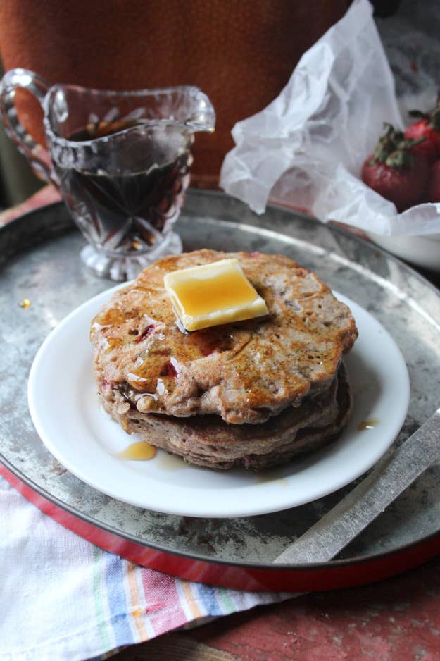 When did buckwheat pancakes stop being a thing? Can we bring them back, please, they are delicious. Recipe here.