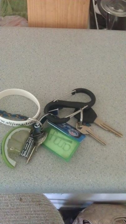 They lost their house key and 'borrowed' yours (without letting you know, of course). You've climbed the neighbors balcony to reach your second floor apt. twice now.