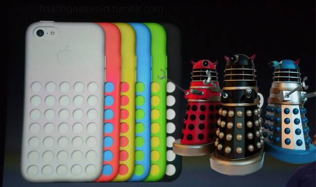Whatever. You could get coloured cases for them anyway...