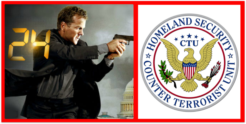 We were exhausted watching 24 hours in the life of Jack Bauer. Kudos to the feds who commit to this job 24/7.