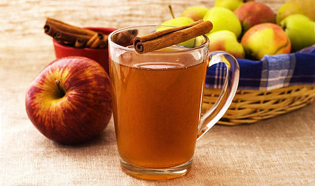 Very easy, smells wonderful. You can serve chilled or warm. Surprise your guests and put some apple schnapps or rum in it! For those dying to get rid of their apples, garnish drinks with an apple slice.Apples used: 12