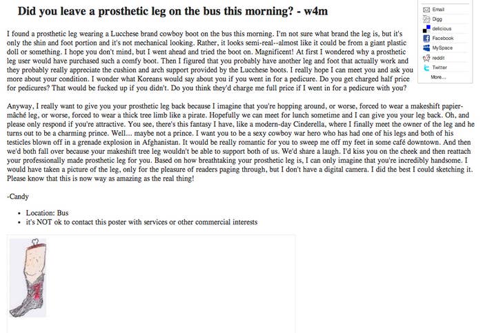 Because we've all wondered how much Koreans would charge an amputee for a pedicure.