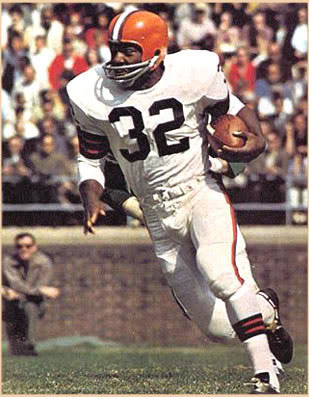 Brown is arguably the greatest running back in the history of American football. He led the Browns to Cleveland's last championship in 1964, led the league in rushing in eight of his nine seasons, and averaged a whopping 5.2 yards per carry in his career.