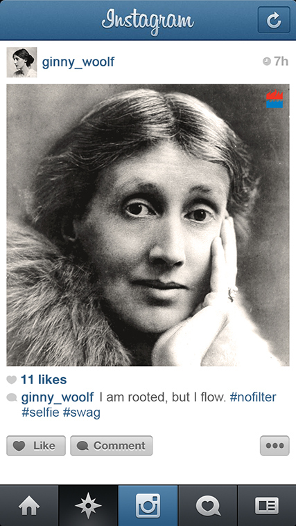 famous writers on instagram