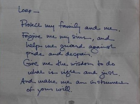 The decision to publish the stolen note has been condemned by the Wall's rabbi, but if it's the real deal, also gives some more insight into Obama.