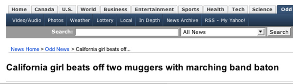 From Yahoo Canada, via Copyranter.