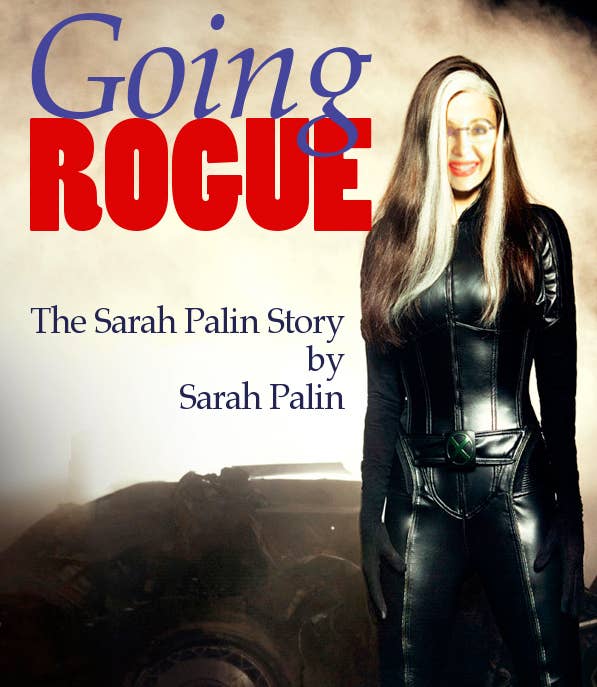 Sarah Palin Xxx Porn Captions - EXCLUSIVE: Sarah Palin's Book Cover Image!!!