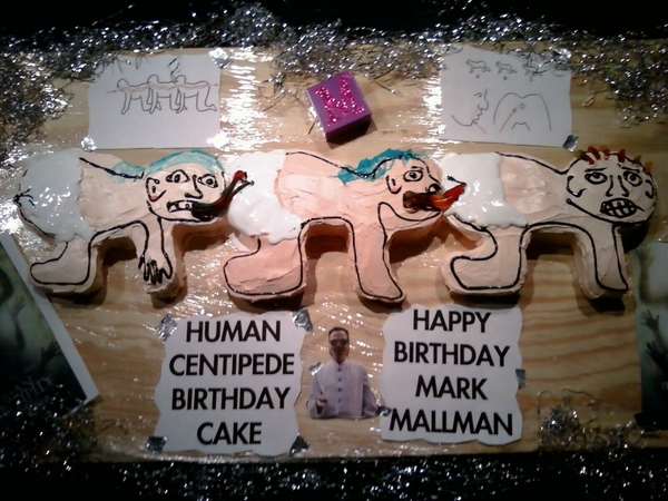 What an appetizing cake you've made! Mark, you are a lucky guy. (via Dreidel Hustler)