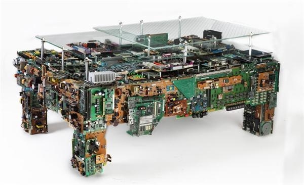 Honestly this is a better use for old computer parts then the cardboard box in the attic that may be gaining sentience with each old power supply.