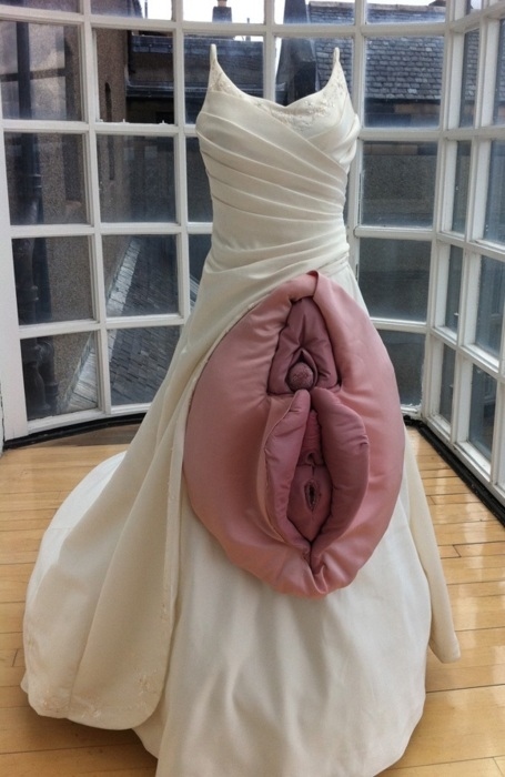 Really don't want to know what the groom is wearing.