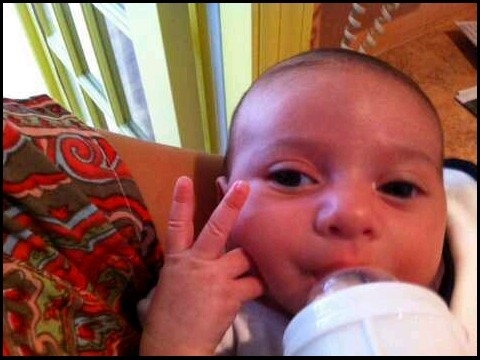 Unless that's a British baby.