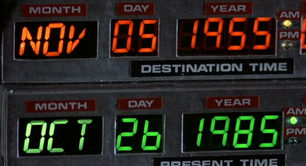 Happy Back to the Future Day, y'all. Just five more years until we're finally in the Back to the Future future. Flying cars! (Via theinternettoday.net)