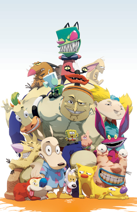 This picture pretty much sums up my childhood.