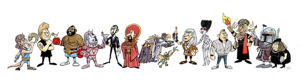Can you name all of the baddies in attendance? Embiggen! (Via The Uniblog)
