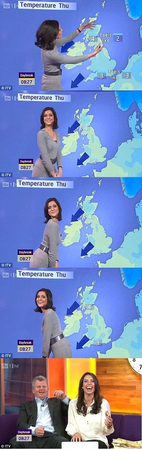 Is that Benny Hill in the last picture?