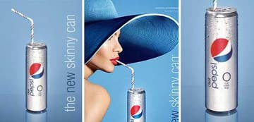 New Diet Pepsi Skinny Can Is For Sexy People