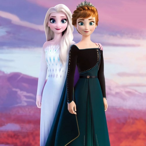 Elsa and Anna