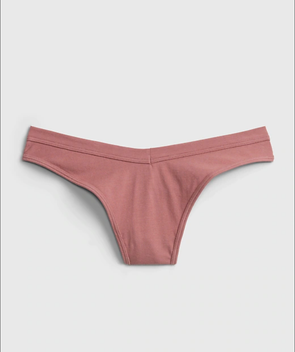 Sunm Boutique Womens Cotton Thong Panties Slip Ultra Soft Underpants Underwear 