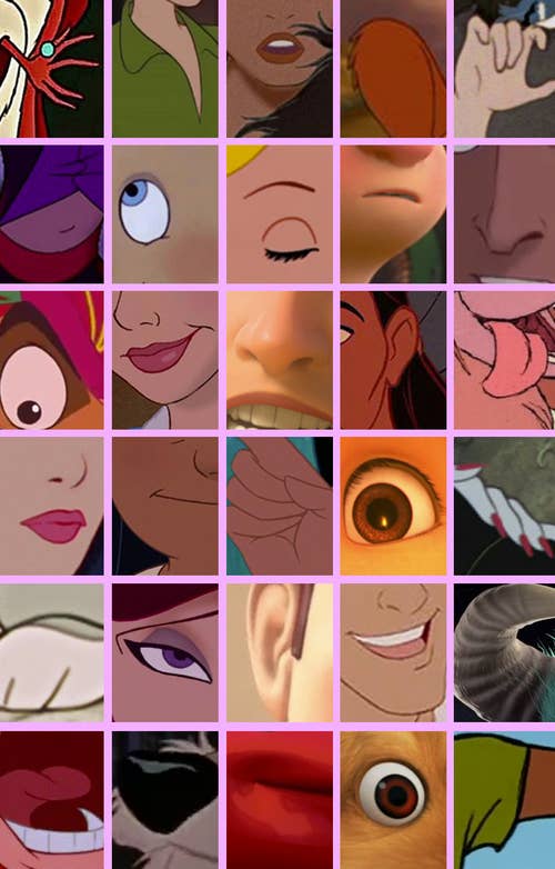 Can You Identify Disney Characters Their Body Parts?