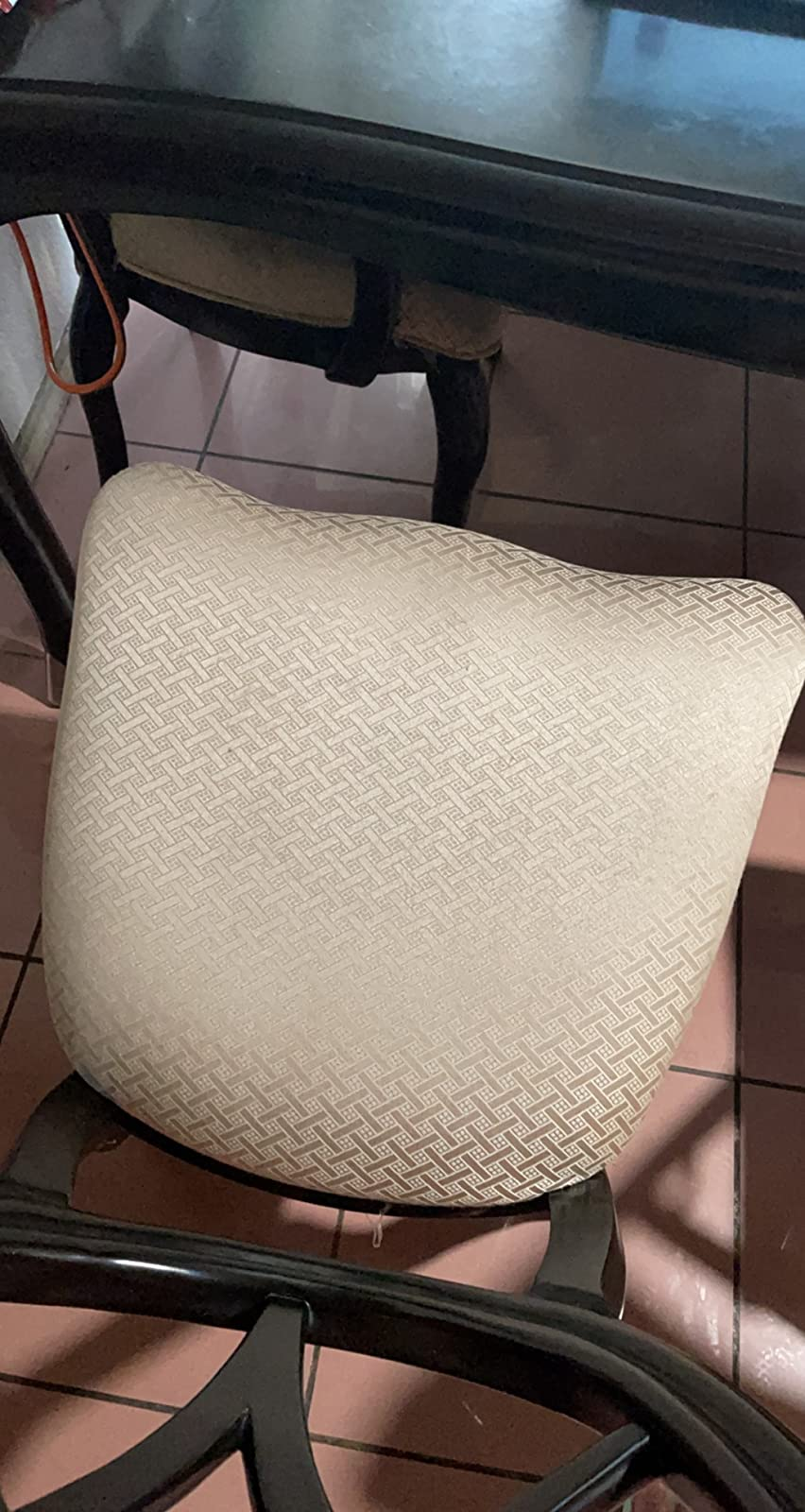 same reviewer's after showing the beige seat looking good as new after being cleaned with the little green